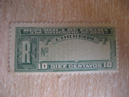 1903 10c R Tax Revenue Postage Due Official PANAMA - Panama