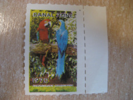 CANAL ZONE 1940 TB Tuberculose Health Sante Parrot USA Poster Stamp Vignette PANAMA Label - Panama