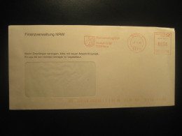 BONN 2000 Finanzverwaltung NRW Meter Mail Cancel Cover GERMANY - Covers & Documents
