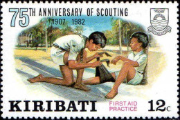 Kiribati Poste N** Yv: 88/91 75.Anniversaire Du Scoutisme - Other & Unclassified