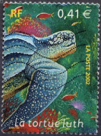 France Poste Obl Yv:3485 La Tortue Luth (Lignes Ondulées) - Altri & Non Classificati