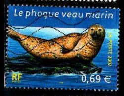 France Poste Obl Yv:3488 Mi:3625 Le Phoque Veau Marin (L.Ondul-ppoints) - Altri & Non Classificati