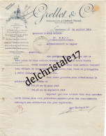 96 0215 LAUSANNE SUISSE 1931 Vins De La Maison GRELLET & Cie Succ De La Maison Robert MORELL Rue Du Bourg à SAUVION - Alimentare