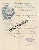 96 0203 BERNE SUISSE 1903 Fabrique Farine Lactée Au Lait Pur Des Alpes Suisses GALACTINA à MONNET à COGNAC 16 - Alimentare