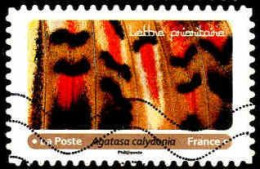 France Poste AA Obl Yv:1807 Mi:7514 Agatasa Calydonia (L.Ondul-p.points) - Farfalle