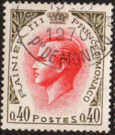 Monaco Poste Obl Yv: 772 Mi:916 Rainier III (TB Cachet Rond) - Usati