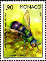Monaco Poste N** Yv:1568 Mi:1797 Guêpe Dorée - Altri & Non Classificati