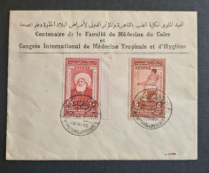 Égypte,  Timbres Numéros 134 Et 135 . - Storia Postale