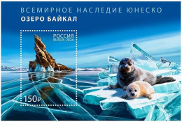RUSSIA 2024-27 FAUNA Geography UNESCO: Lake Baikal. Souvenir Sheet, MNH - Altri & Non Classificati