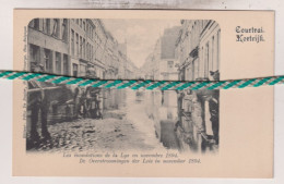 Kortrijk, Courtrai, De Overstroomingen Der Leie 1894, Geanimeerd - Kortrijk