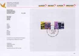 Faltblatt - Dauermarken - Tourismus - Covers & Documents