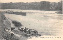 77-CHAMPAGNE SUR SEINE-LE BARRAGE-N°T328-H/0347 - Champagne Sur Seine
