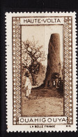 12960 ● OUAHIGOUYA HAUTE-VOLTA Vignette De Collection LA BELLE FRANCE 1925s H-V Erinnophilie - Toerisme (Vignetten)