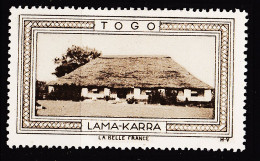 12958 ● LAMA-KARRA TOGO Vignette De Collection LA BELLE FRANCE 1925s H-V Erinnophilie - Toerisme (Vignetten)