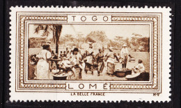 12941 ● LOME TOGO Vignette De Collection LA BELLE FRANCE 1925s H-V Erinnophilie - Toerisme (Vignetten)