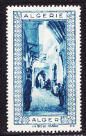 12949 / (•◡•)  ● ALGER ALGERIE Vignette De Collection LA BELLE FRANCE 1925s H-V Helio VAUGIRARD PARIS Erinnophilie - Toerisme (Vignetten)