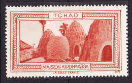 12947 /  ◉ FORT-LAMY TCHAD Vignette De Collection LA BELLE FRANCE 1925s H-V Erinnophilie - Toerisme (Vignetten)
