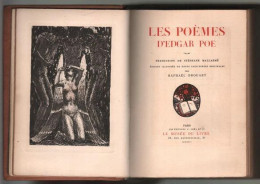 Edgar Poe. Les Poèmes. 1926. Numéroté 242/1220 Sur Vergé De Rives Teinté - 1901-1940