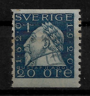 SWEDEN 1920 King Gustaf II Adolf MNH - (NP#167-P49-L1) - Ongebruikt