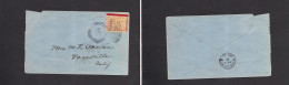PANAMA. 1904 (19 April) APN - USA, CA, Vacaville Red Ovptd Issue Fkd Env. SALE. - Panama