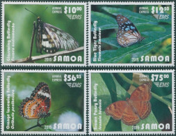 SAMOA -  2015 - FAUNA - ANIMALS - BUTTERFLIES - 4 V-  MNH - - Farfalle
