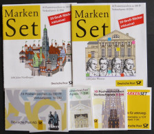MARKENHEFTCHEN MH 34-39 , 1996-99, 6 Markenheftchen Komplett, Pracht, Mi. 77.- - Sonstige & Ohne Zuordnung