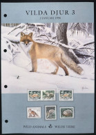 Suède - YT N° 1905 à 1909 ** - Neuf Sans Charnière - Animaux Sauvages De Suède - 1996 - Ongebruikt