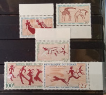 Tchad 1967 N°146/48 + PA42/43 ** TB - Andere & Zonder Classificatie