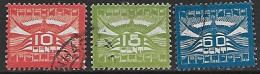 NVPH LP 1-3  - 1921 -  Allegorische Voorstelling - Luchtpost