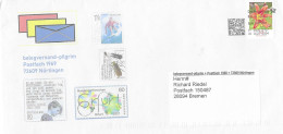 Postzegels > Europa > Duitsland >dialogpost Met 1 Zegel Daglelie 30ct Rood (29129) - Covers & Documents