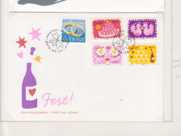 Zweden FDC Michel-nr.2745/2749 - FDC
