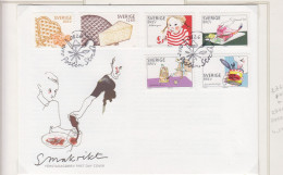 Zweden FDC Michel-nr.2773/2774+2775/2778 - FDC