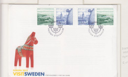 Zweden FDC Michel-nr.2855/2856+2856/2855 - FDC