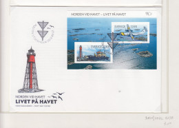 Zweden FDC Michel-nr.2870/2871= Blok 39 - FDC