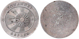 5 Mark Kepler Aluabschlag Der Vorderseite 1971. Auflage Nur 450 Ex. Prägefrisch, Kl. Flecke Und Min. Randfehler. Jaeger - Andere & Zonder Classificatie