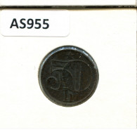 50 HALERU 1978 CZECHOSLOVAKIA Coin #AS955.U.A - Tchécoslovaquie