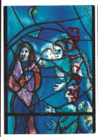 Eglise St-Etienne, Mainz. Vitrail De Marc Chagall:" L'intercession D'Abraham " - Chiese E Cattedrali