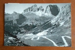 Cartolina Strada Delle Dolomiti Al Passo Pordoi - Gruppo Sassolungo - 1951 - Trento