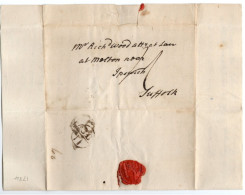 Letter Of 11 Oct 1784 From London (Wesminster Abbey)  To Ipswich With Bishop Mark Of 1721-1787 - ...-1840 Vorläufer