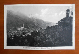 Cartolina Clusone (m. 648) (Lombardia) - Visto Dal Monte Crosio - 1953 - Bergamo