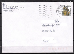 Bund, MiNr.: 2300; SWK: Alte Oper, Frankfurt, Auf Portoger. Brief Von BZ 06 Nach Halle; F-1734 - Covers & Documents