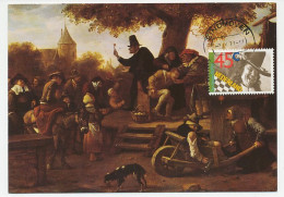 Maximum Card Netherlands 1979 Jan Steen - Painter - Andere & Zonder Classificatie
