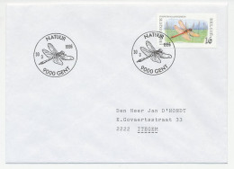 Cover / Postmark Belgium 1996 Dragonfly - Altri & Non Classificati