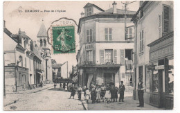 CPA De ERMONT - Rue De L'église. - Ermont-Eaubonne