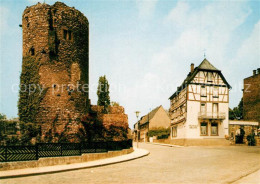 Eltville Rhein Romantik Einer Kleinen Stadt Ruine Turm Stadtmauer - Eltville