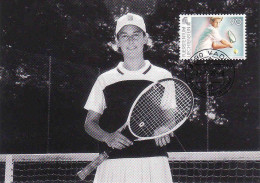 Liechtenstein 1999, Maximum Card Tennis,  Mi. 1207 - Andere & Zonder Classificatie