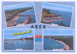 {96073} 33 Gironde Arès , Multivues; Vue Générale, Le Port, La Lagune - Arès