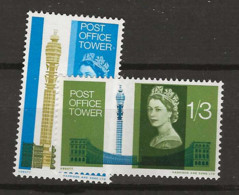 1965 MNH GB Phosphor, Mi 402-03y Postfris** - Ungebraucht