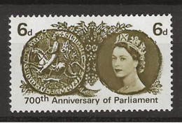 1965 MNH GB Phosphor, Mi 386y Postfris** - Ungebraucht