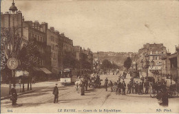 Le Havre, Cours De La Republique, Tram, Nicht Gelaufen - Zonder Classificatie
